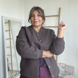 Chaqueta Bomber Curvy