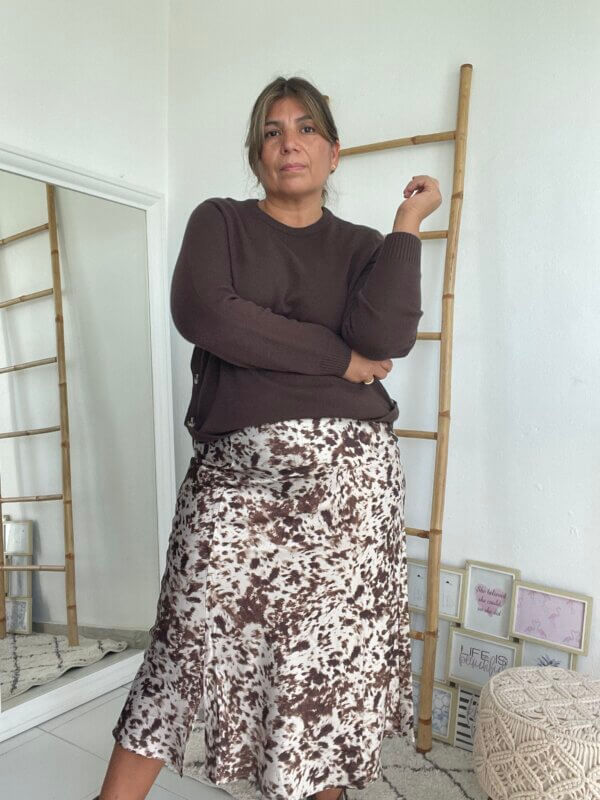 Jersey Curvy Marron - Imagen 8