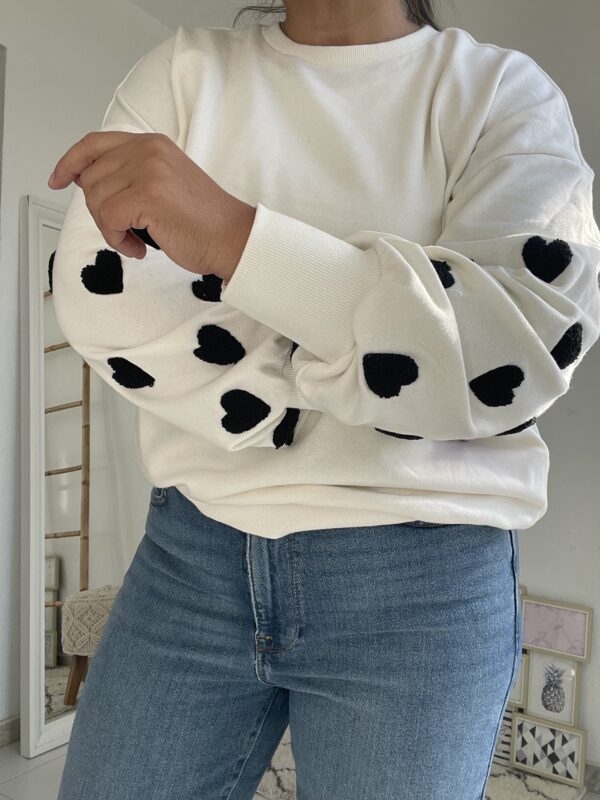 Sudadera Curvy Corazon - Imagen 4