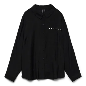 Camisa negra tachas