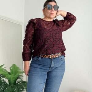 Blusa encaje